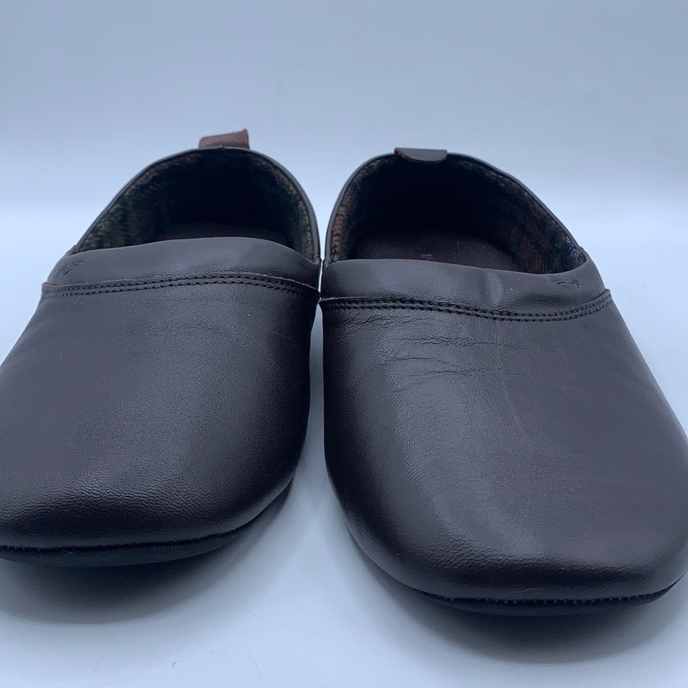 Men’s Baron leather slippers